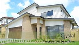  Presentation with brand - Slides with  background and a  colored foreground