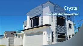  Presentation with brand - Colorful slides enhanced with brand new show home backdrop and a teal colored foreground