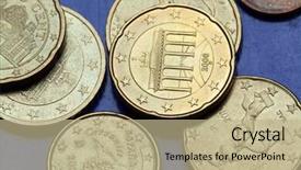  Presentation with european union - Beautiful slides featuring brandenburg gate in berlin germany backdrop and a mint green colored foreground