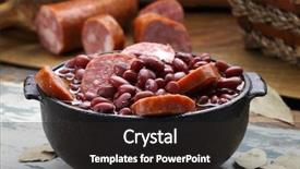  Presentation with purple - Cool new theme with purple bean feijoada backdrop and a dark gray colored foreground