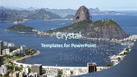  Presentation with brazil carniva ilcinei viega fa - Beautiful presentation theme featuring rio de janeiro brazil backdrop and a ocean colored foreground