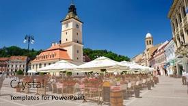  Presentation with brasov - Amazing presentation theme having brasov-transylvania-romania-6th-july backdrop and a coral colored foreground