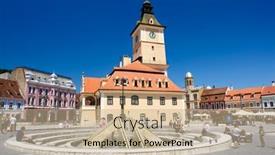  Presentation with brasov - Amazing slide deck having brasov-transylvania-romania-6th-july backdrop and a coral colored foreground