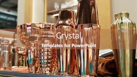  Presentation with bartender - PPT layouts having brass-and-copper-bartender-hi background and a red colored foreground