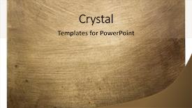  Presentation with metal - Presentation theme featuring brass plate texture old metal background and a coral colored foreground