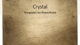  Presentation with metal - Theme enhanced with brass plate texture old metal background and a coral colored foreground
