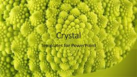 Presentation with spinach lettuce berries mushrooms broccoli - PPT layouts enhanced with brassica oleracea - romanesco broccoli background background and a  colored foreground