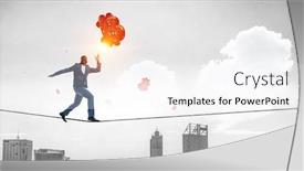  Presentation with brave - Cool new slides with brave-enough-to-challenge backdrop and a white colored foreground