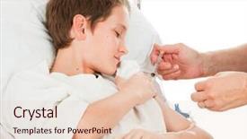  Presentation with nurse informatics - Slides enhanced with bravely watching as a nurse background and a lemonade colored foreground