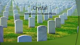  Presentation with virginia - Cool new slide set with bravery - arlington national cemetery virginia va backdrop and a light blue colored foreground