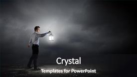  Presentation with walking - PPT layouts with bravery - young handsome businessman walking background and a dark gray colored foreground