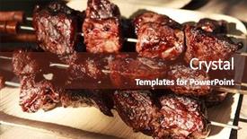  Presentation with charcoal - Presentation theme enhanced with brazier grid full burned charcoal background and a tawny brown colored foreground