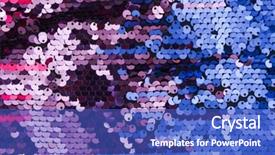 Presentation with pattern - Amazing PPT layouts having brazil clothing - beautiful colorful sequins texture pattern backdrop and a cobalt blue colored foreground