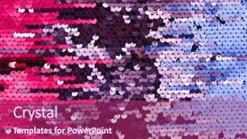  Presentation with pattern - Beautiful slides featuring brazil clothing - beautiful colorful sequins texture pattern backdrop and a violet colored foreground