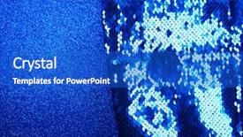  Presentation with blue metallic - Beautiful presentation theme featuring brazil clothing - fashion blue material metallic fabric backdrop and a  colored foreground