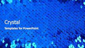  Presentation with blue metallic - Slides consisting of brazil clothing - fashion blue material metallic fabric background and a cobalt blue colored foreground