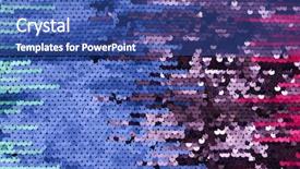  Presentation with pattern - Colorful theme enhanced with brazil festival - beautiful colorful sequins texture pattern backdrop and a ocean colored foreground