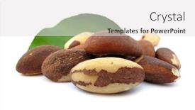  Presentation with brazil - Slides enhanced with brazil-nuts-with-leaf background and a light gray colored foreground