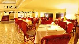  Presentation with eco - Theme consisting of brazil theme dinner room into arraial d'ajuda eco resort background and a yellow colored foreground