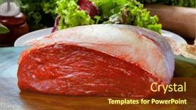  Presentation with meat food - 