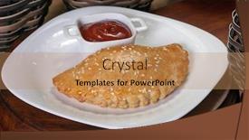  Presentation with whole wheat flour - Audience pleasing presentation consisting of brazilian-snacks-roasted-pastel backdrop and a coral colored foreground