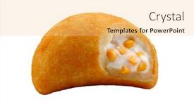  Presentation with pastel - Theme enhanced with brazilian-snacks-traditional-snacks background and a yellow colored foreground