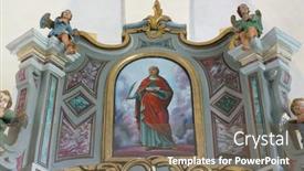  Presentation with church altar - 