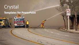  Presentation with fire fighters - 