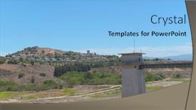  Presentation with flood - Audience pleasing PPT theme consisting of brea-california-9-jun-2021 backdrop and a light blue colored foreground