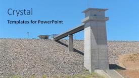  Presentation with flood - PPT theme enhanced with brea-california-9-jun-2021 background and a light blue colored foreground