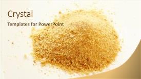  Presentation with jesus bread and wine - Presentation theme having bread crumbs background and a  colored foreground