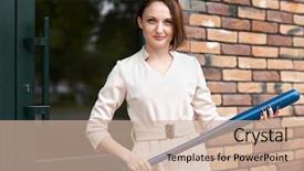  Presentation with closed - PPT layouts consisting of break it with a baseball background and a soft green colored foreground