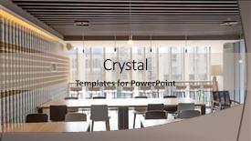  Presentation with bar - Slides with break room - modern coffee bar interior background and a mint green colored foreground