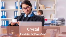  Presentation with working togheter kids - Audience pleasing PPT layouts consisting of lawyers working in the office backdrop and a  colored foreground