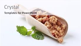  Presentation with breakfast cereal - 