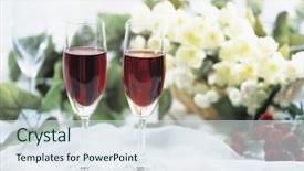  Presentation with breakfast - Audience pleasing slides consisting of breakfast menu - delicious cuisine backdrop and a sky blue colored foreground