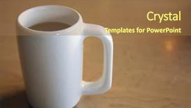  Presentation with christmas black - PPT layouts with breakfast santa - coffee christmas coffee hot black background and a coral colored foreground