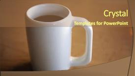  Presentation with black ceramic - Colorful slide deck enhanced with breakfast santa - coffee christmas coffee hot black backdrop and a coral colored foreground