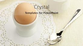  Presentation with breakfast - Presentation theme with breakfast-table-with-egg background and a  colored foreground
