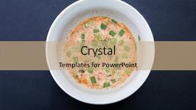  Presentation with white green - Audience pleasing presentation theme consisting of breakfast that takes 4 minute backdrop and a  colored foreground