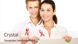  Presentation with maternal fetal hiv aids - Slide deck enhanced with breast cancer men - couple using red for aids background and a lemonade colored foreground