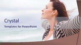  Presentation with breathing - Cool new presentation with breathing - windy autumn days relaxing backdrop and a sky blue colored foreground