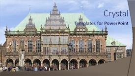  Presentation with october - Amazing PPT layouts having bremen-germany-october-5th-2015 backdrop and a light blue colored foreground