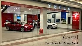  Presentation with vehicles - PPT theme featuring brent-cross-london-march-6 background and a coral colored foreground