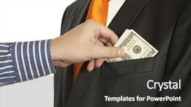  Presentation with bribe - Slides enhanced with bribery - giving a bribe background and a dark gray colored foreground