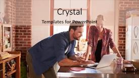  Presentation with cyber stalking computer laptop suffering - PPT layouts featuring brick free - young white couple using laptop background and a coral colored foreground