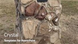  Presentation with usps - PPT layouts enhanced with brick-residential-usps-mailbox background and a coral colored foreground