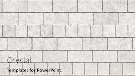  Presentation with brick wall texture - Amazing PPT theme having brick wall texture seamless background backdrop and a light gray colored foreground