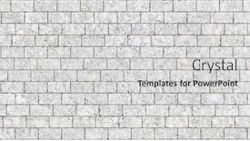  Presentation with brick wall texture - Beautiful PPT layouts featuring brick wall texture seamless background backdrop and a light gray colored foreground
