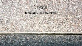  Presentation with pavement - Beautiful slides featuring brick wall with wooden pavement and reflection from pool backdrop and a light gray colored foreground